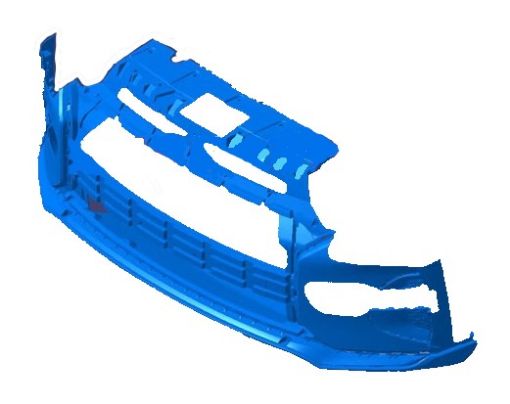 تصویر  سپر جلو تیکه بالا X33 _  AT شرکتی 
