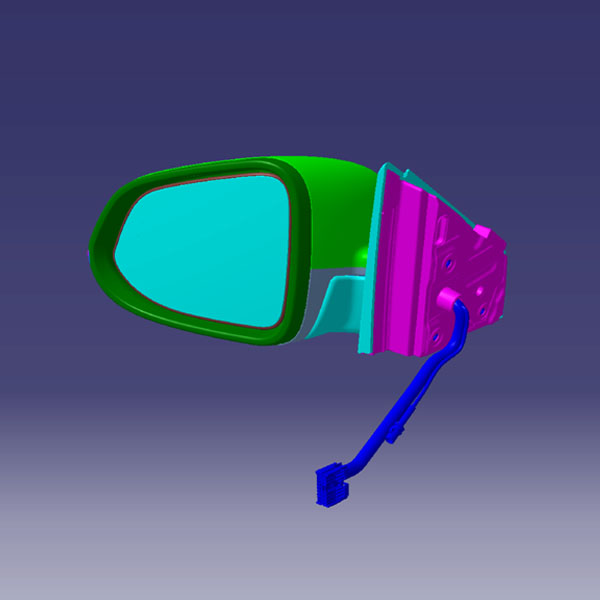 601000097AADQJ-1.jpg آینه بغل چپ - آریزو ۶ پرو - Image 1