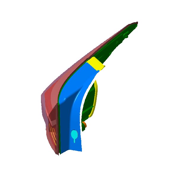 605000422AA-1.jpg چراغ خطر عقب چپ روی گلگیر آریزو ۶ پرو - Image 1