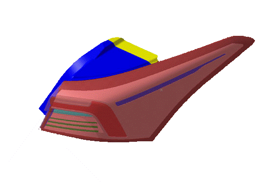 605000423AA.png چراغ خطر عقب راست روی گلگیر - آریزو ۶ پرو - Image 1