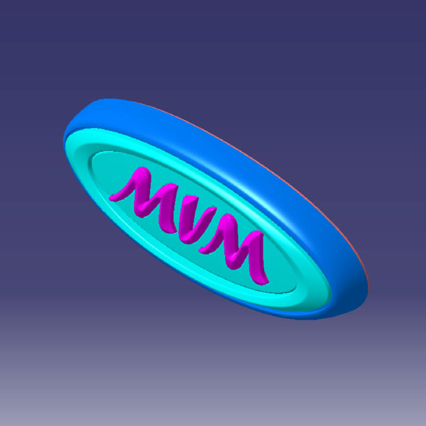 609001052AA-1.jpg آرم MVM عقب - ام وی ام X55 - Image 1