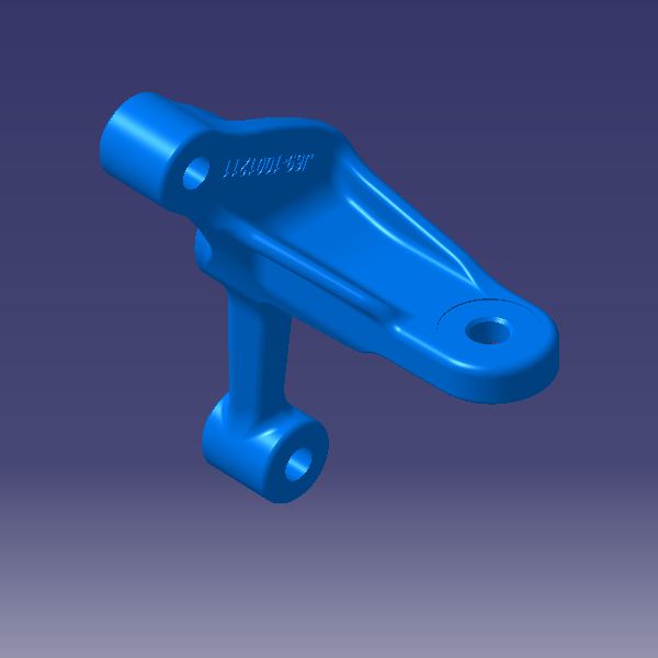 J69-1001211.jpg پایه دسته موتور عقب - ام وی ام X22 - Image 1