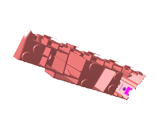 J69-2803521.png پایه چپ سپر جلو - ام وی ام x22 - Image 1