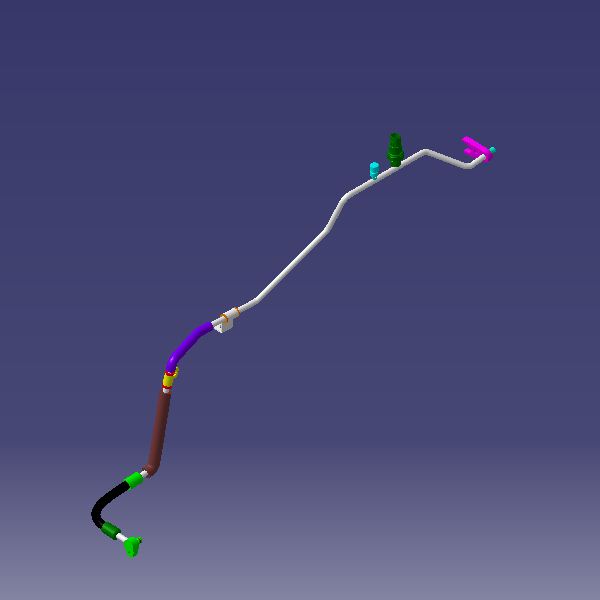 J69-8108050-1.jpg لوله کندانسور به اواپراتور - ام وی ام x22 - Image 1