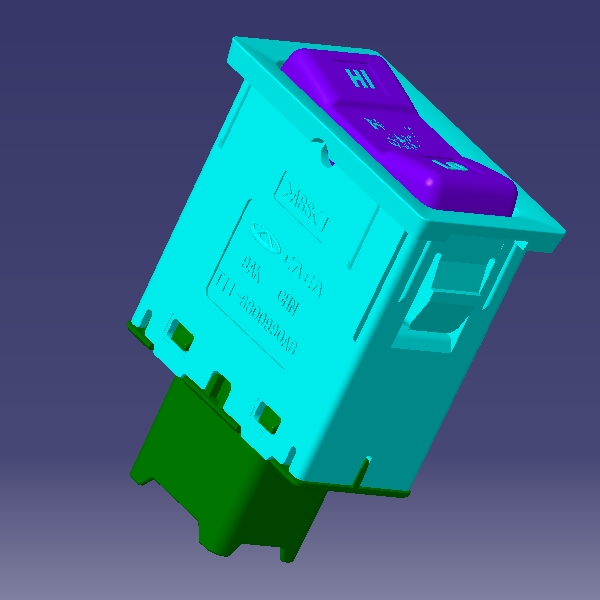 T11-6800990AB-1.jpg کلید گرمکن صندلی جلو راست - ام وی ام X33 - Image 1