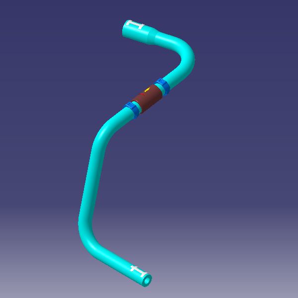 T15-1303701BA-1.jpg شیلنگ آب موتور به مخزن انبساط - تیگو ۷ - Image 1