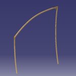 نوار دور شیشه درب جلو راست - تیگو ۷