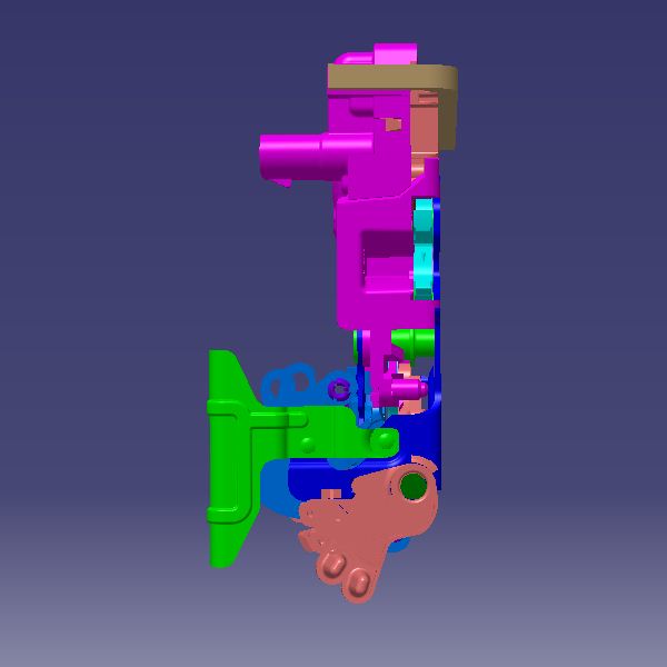 T15-6205020-2.jpg قفل درب عقب راست تیگو ۷ - Image 1