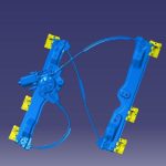 شیشه بالابر درب جلو راست تیگو 7 شرکتی