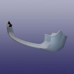 سپر عقب تیکه بالایی X22 پرو شرکتی