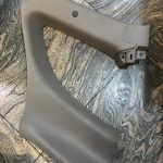 قاب ستون عقب بالا چپ X33 طوسی شرکتی